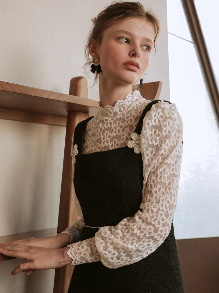 Victorian Lace Elegance Blouse