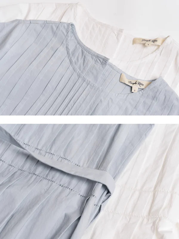 Spring Delight Monochrome Dress