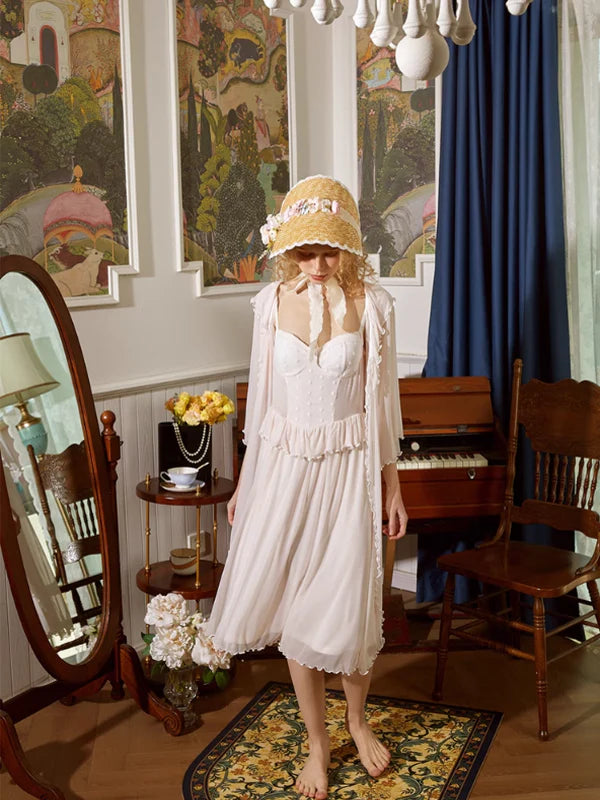 Light Pink Princess Frill Loungewear