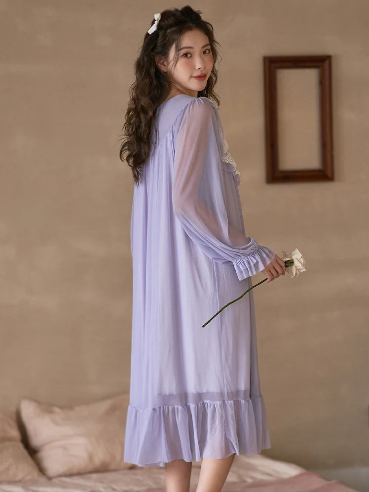 Moonlit Serenity Princess Nightgown