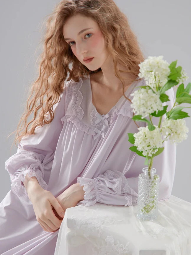 Celestial Lace Dream Nightgown