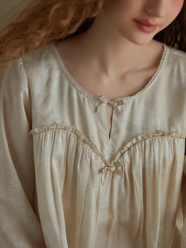 Timeless Reverie Toile Nightgown