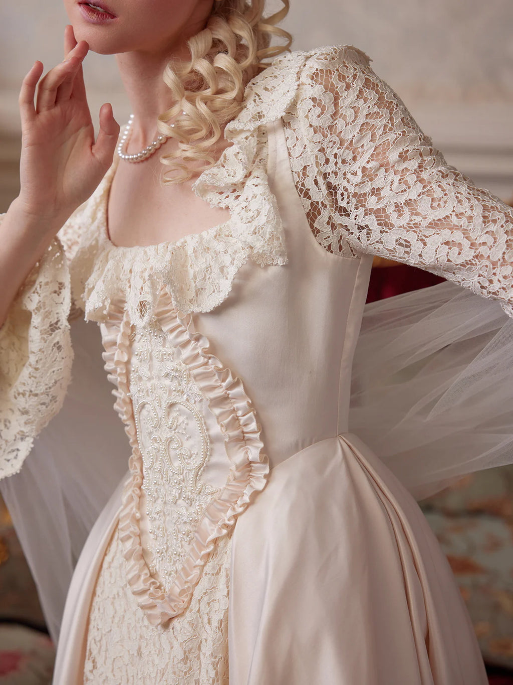 Rococo Lace Elegance Dress
