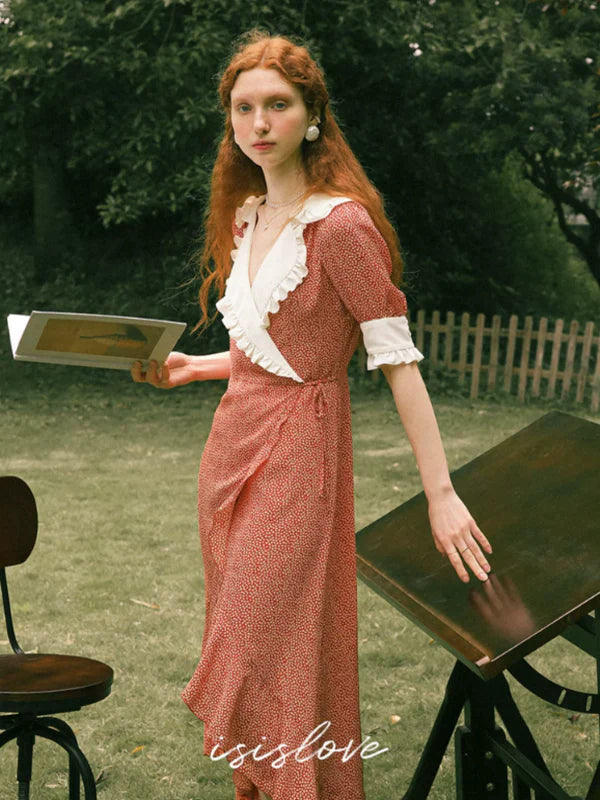 Whimsical Sonata of the Scarlet Blossom Dress