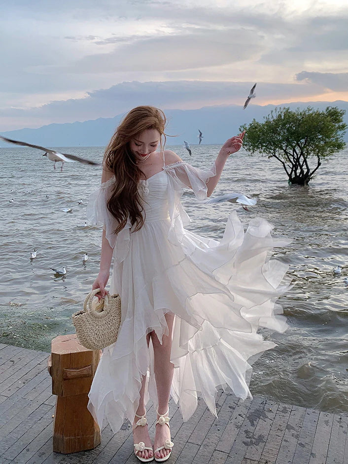 Flora's Fairy Feather Dress