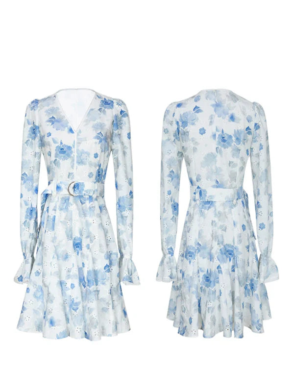 Blue Wildflower Serenity Dress