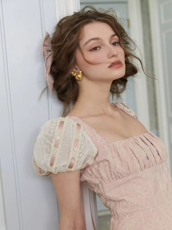 The Pink Flower Princess of the Palace Dress