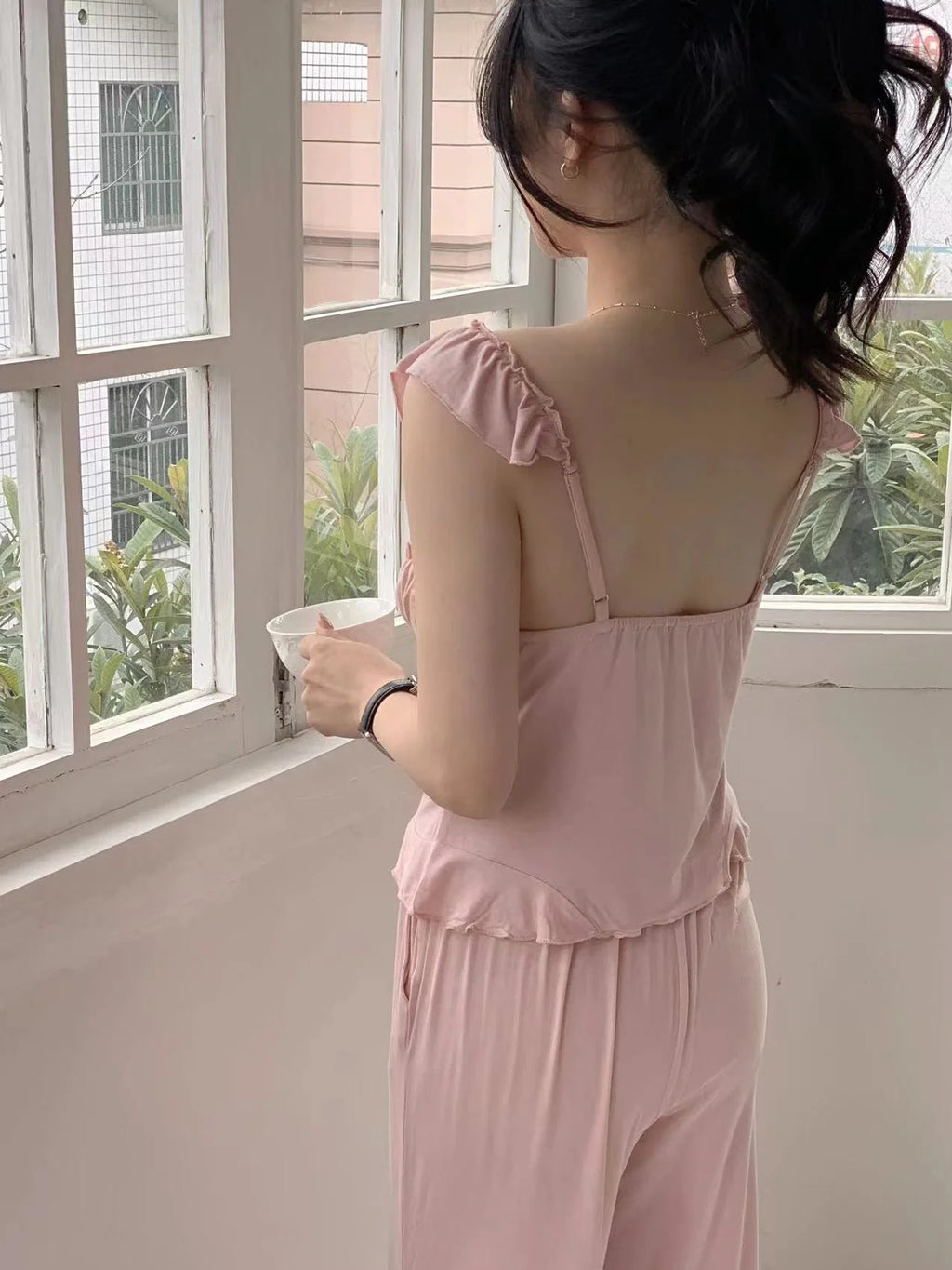 Blush Serenity 3-Piece Loungewear Set