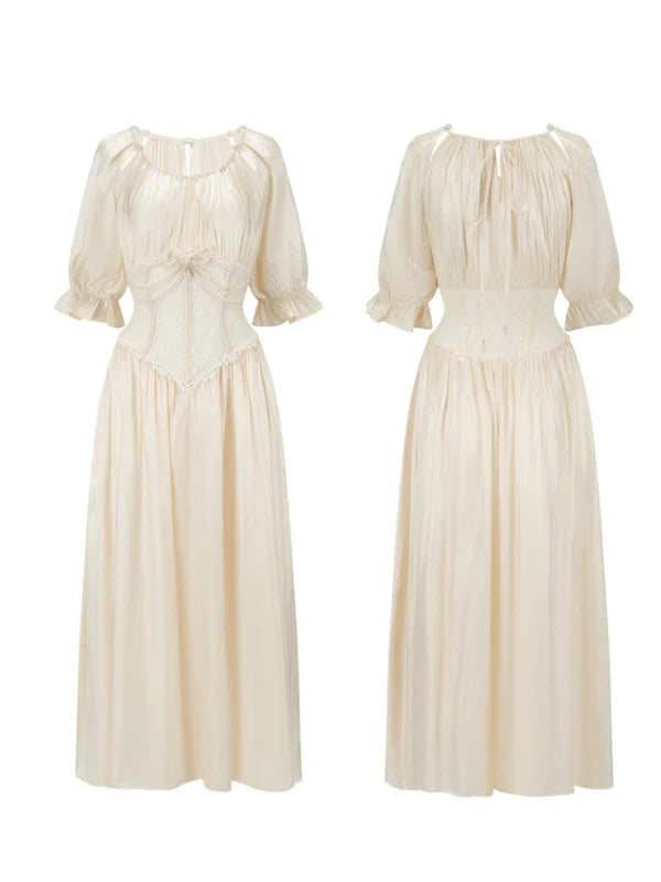 Ivory Muse Corset Dress