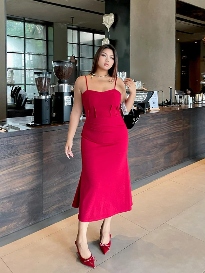 Scarlet Hourglass Fit Dress