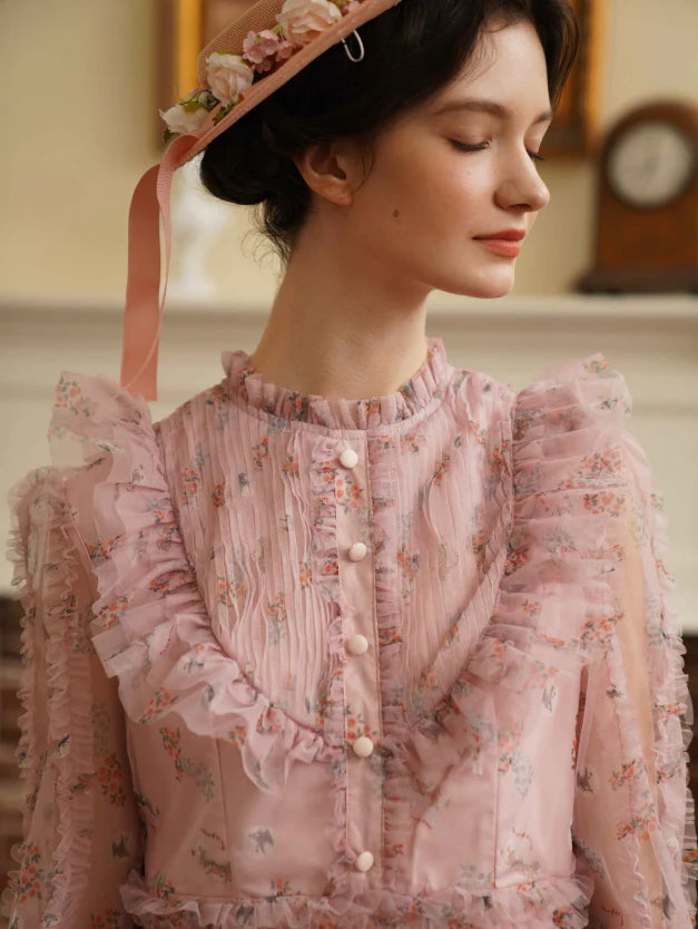 Whispering Garden Fairy Ruffle Dress