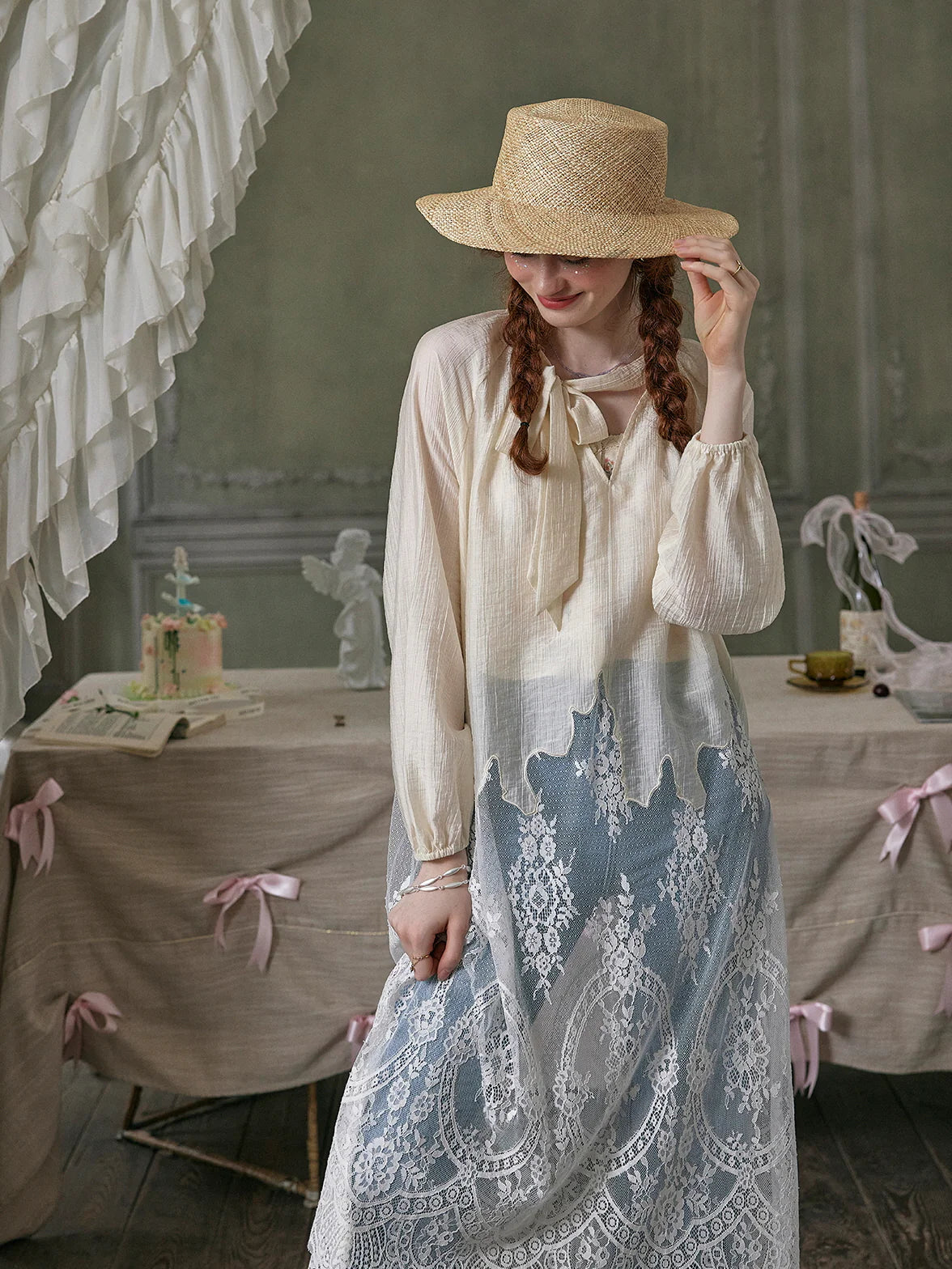 Isabella's Vintage Grace Blouse