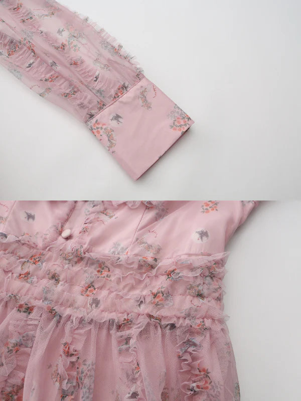 Whispering Garden Fairy Ruffle Dress