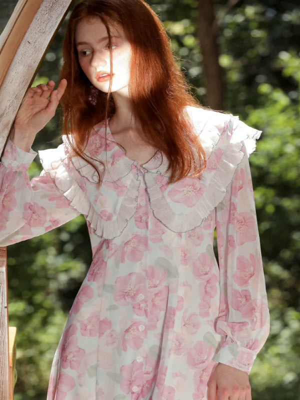 Whispering Petals of the Elegant Spring Dress