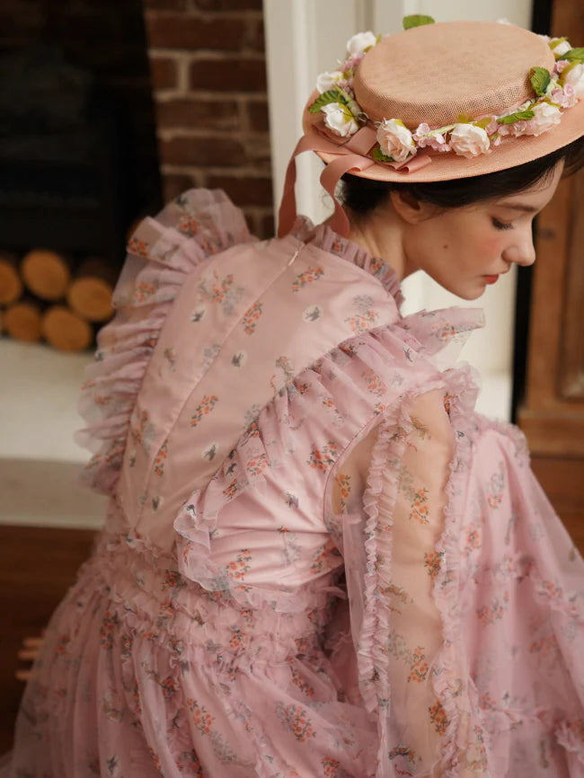 Whispering Garden Fairy Ruffle Dress