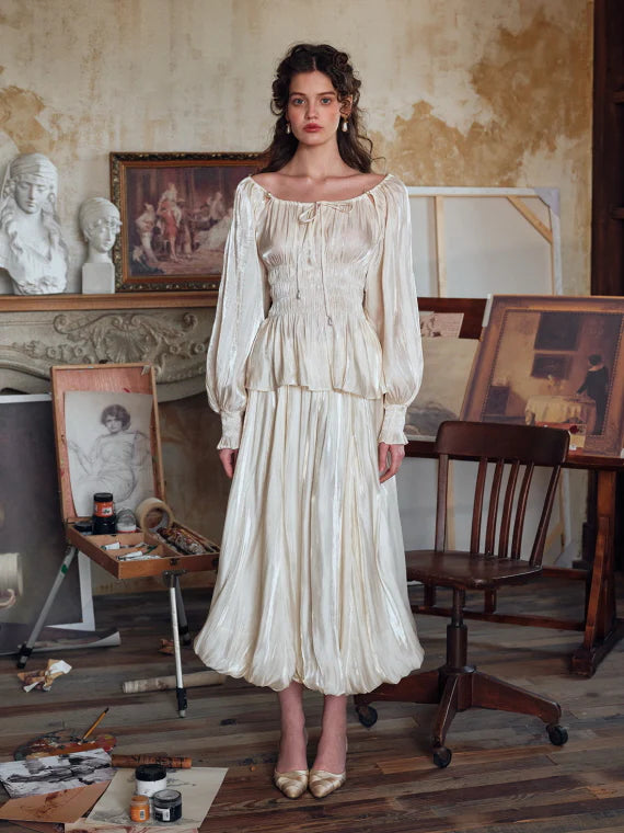 Moonlight Whispers Balloon Skirt