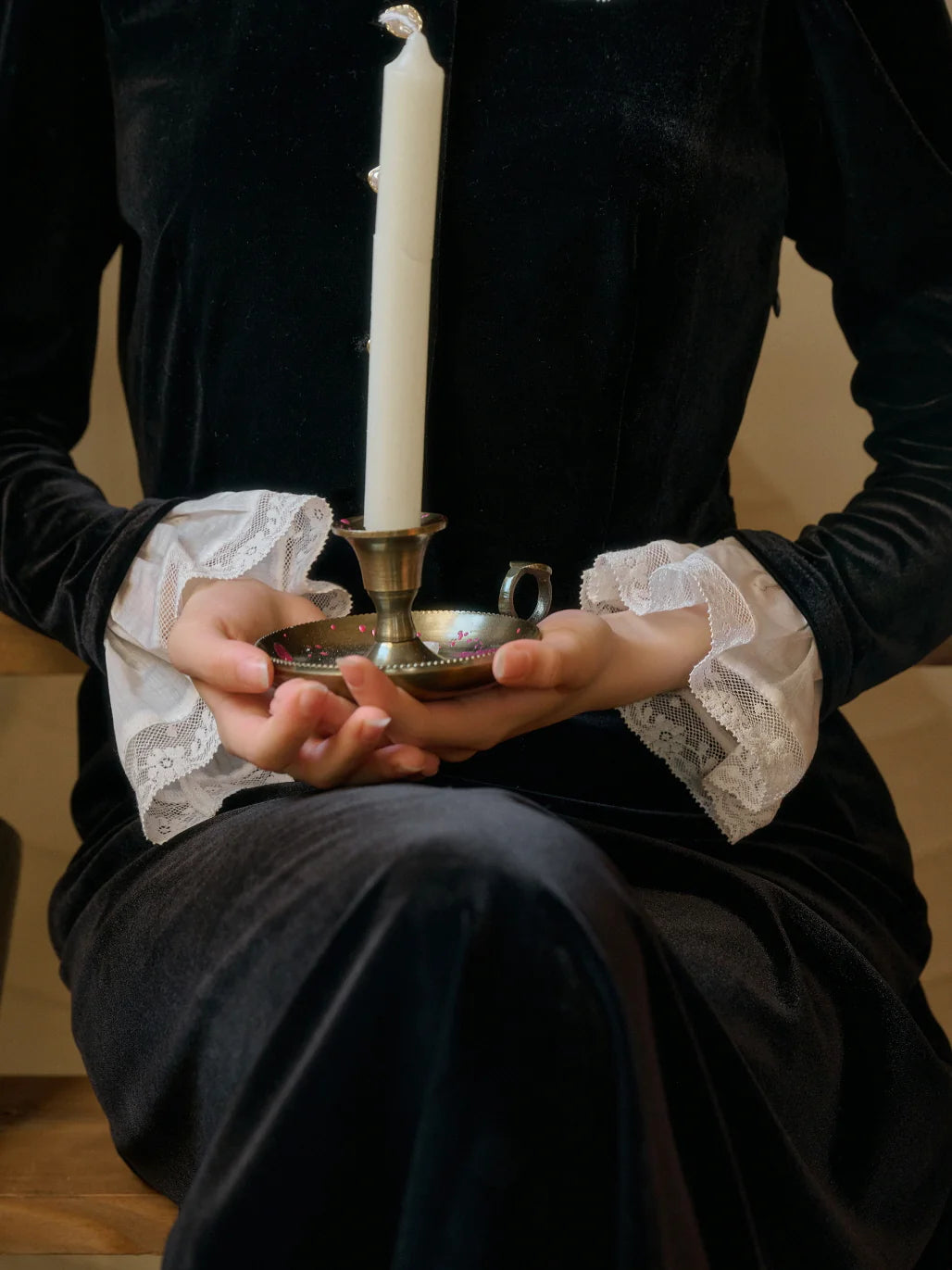 Velvet Romance Vintage-Inspired Dress