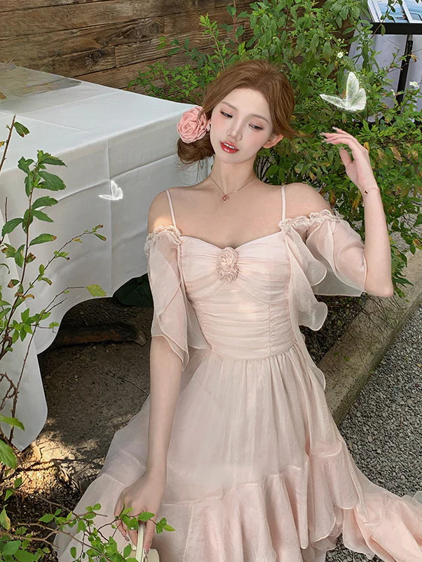 Flora's Fairy Feather Dress