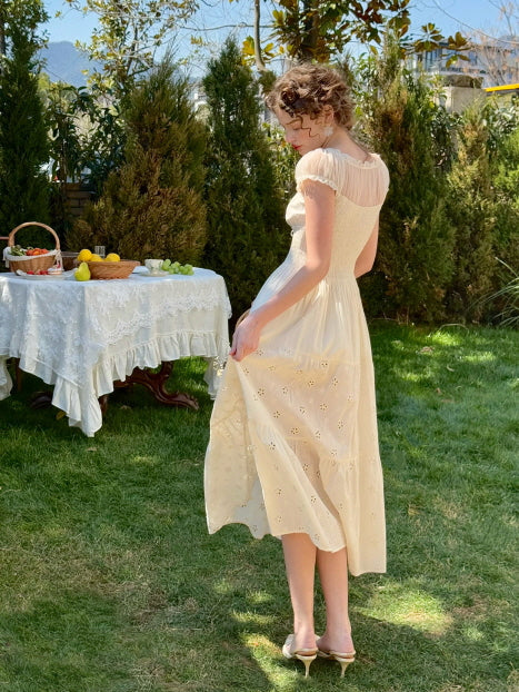 Blossom Meadow Cotton Dress