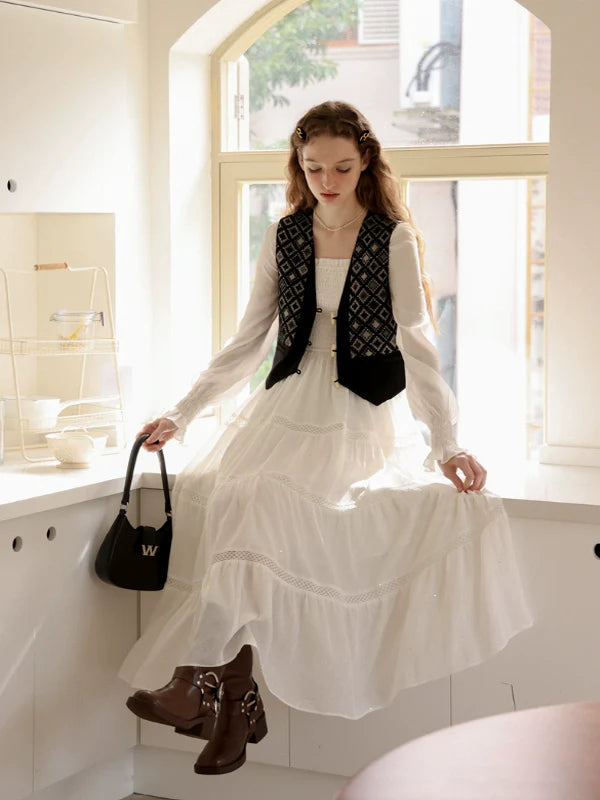 Sunlit Daydream of the Starlit Gown Dress