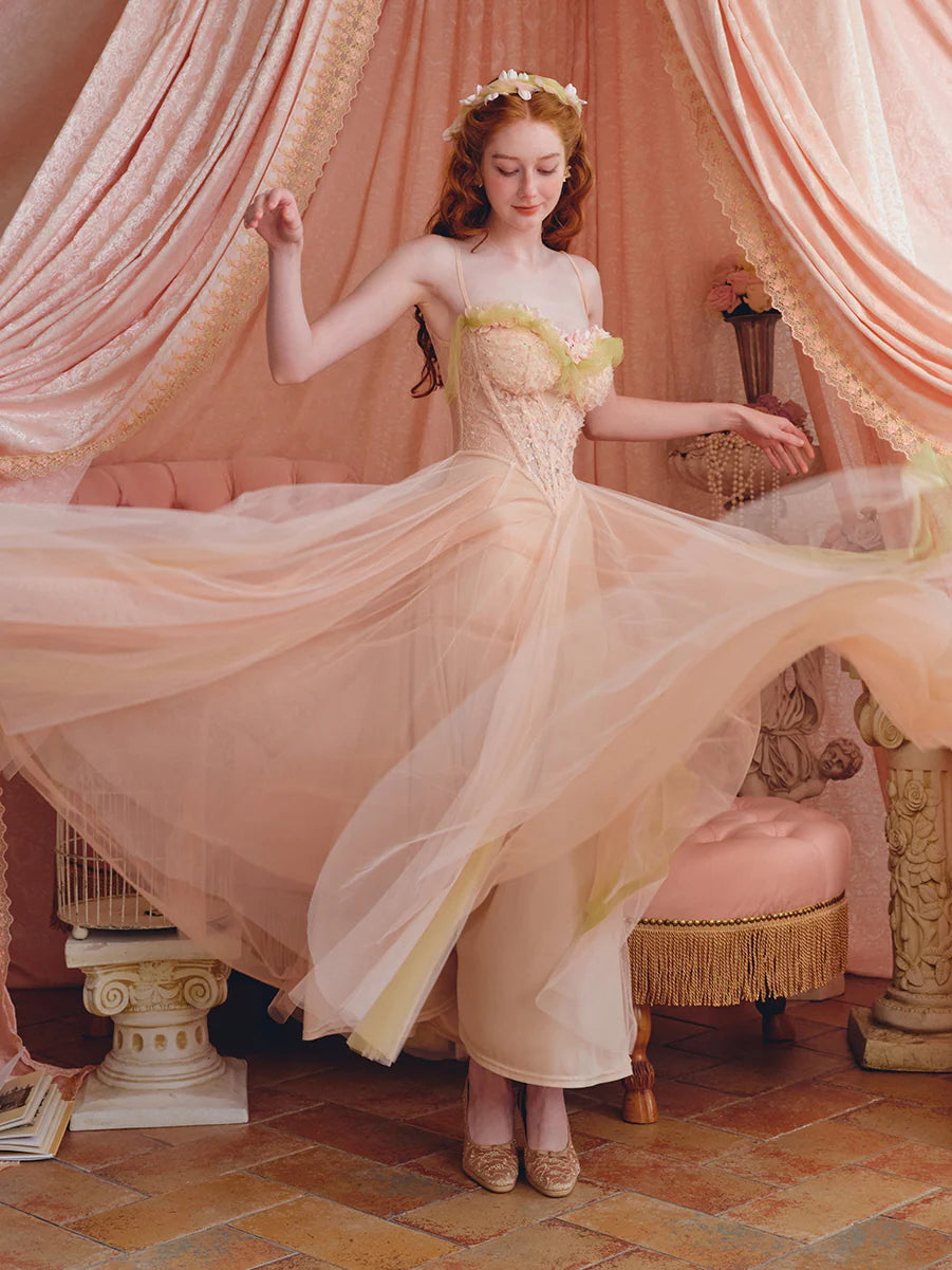 Blossom Reverie Princess Gown
