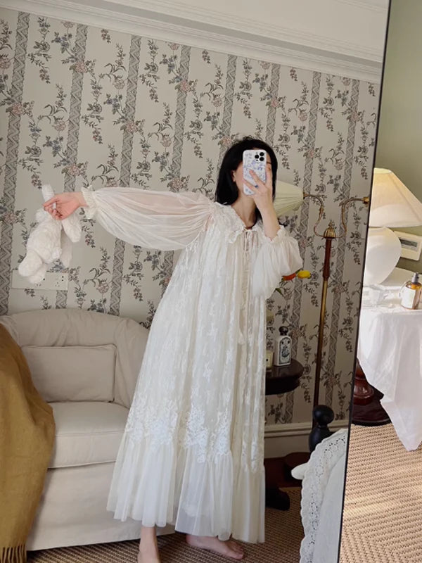 Ava's Whimsical Princess Sleepwear