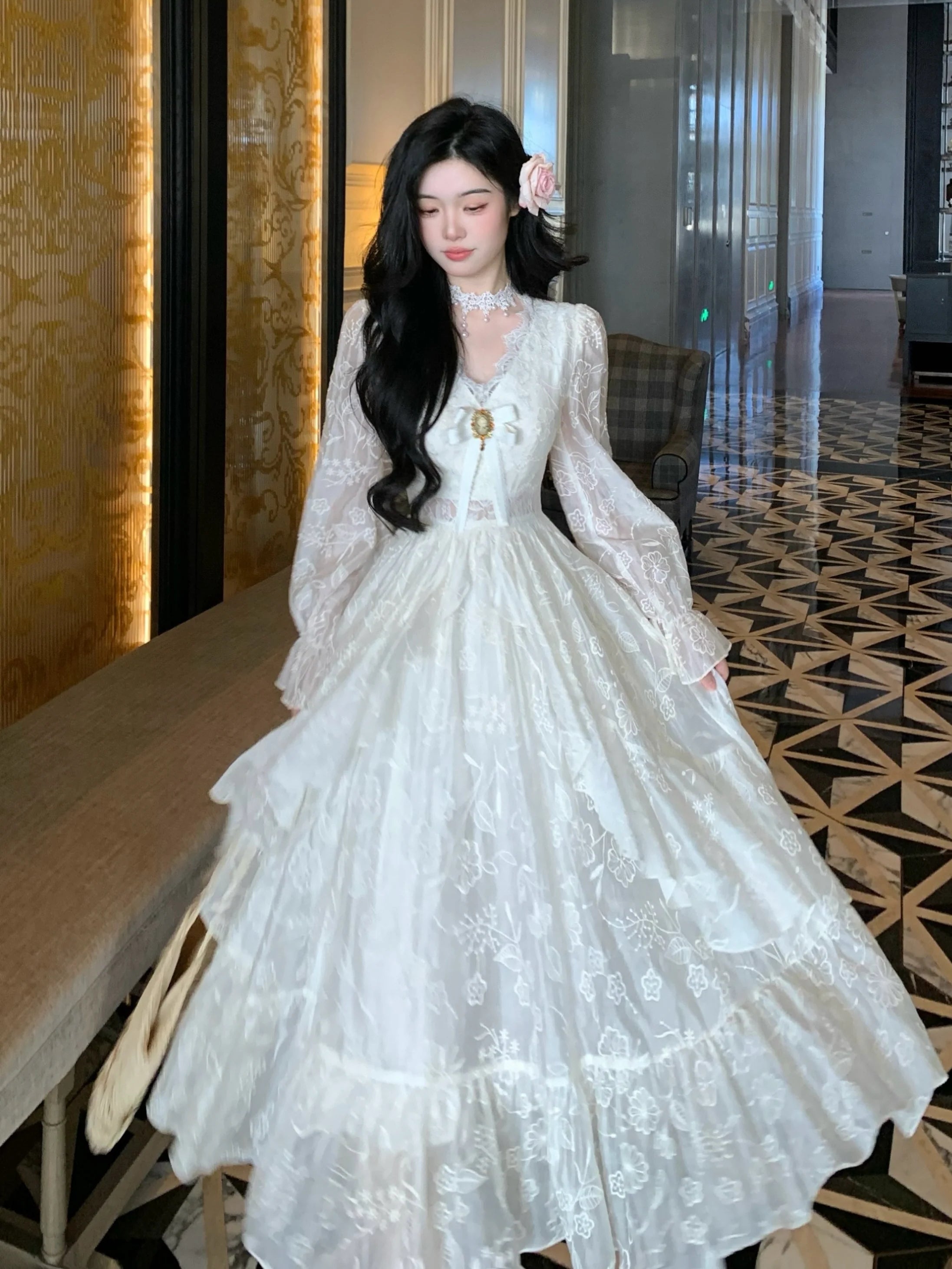 Enchanted Princess Lace Gown