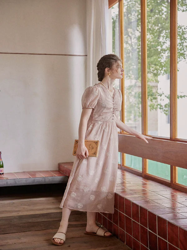 Rosy Rhapsody Reverie Dress