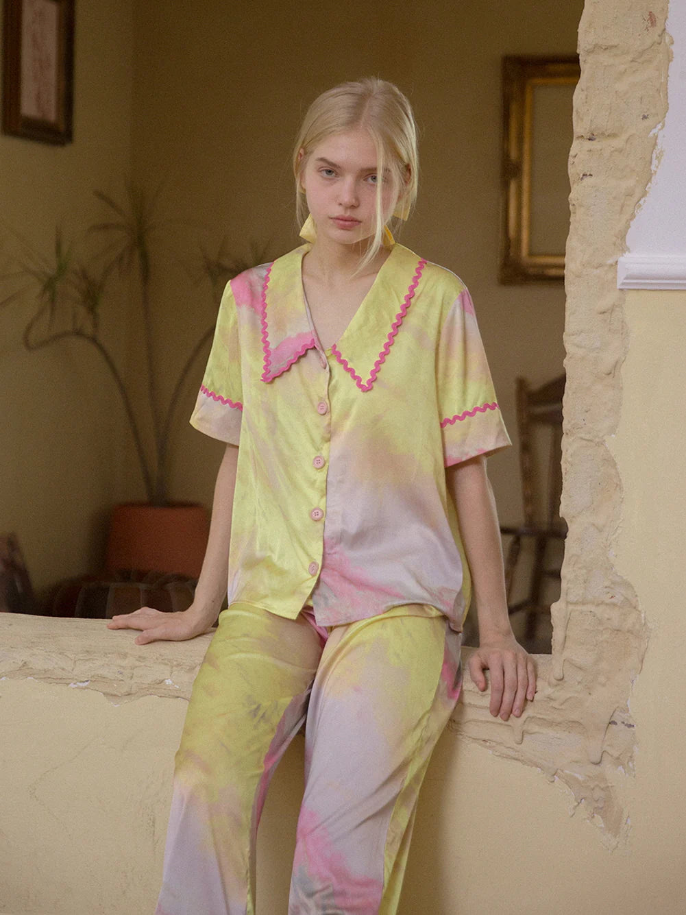 Sunset Dreams Silk Pajama