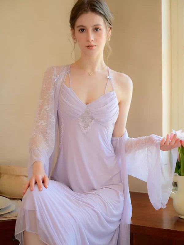 Lilac Dream Elegance Nightgown