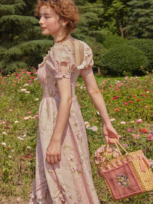 The Enchanted Walk in the Blossom Gown Dress