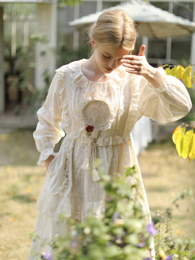Whimsical Cotton Garden Dress