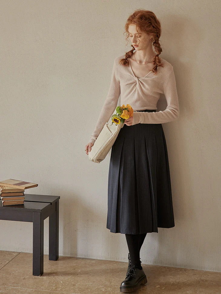 Soft Twisted Wool Sweater