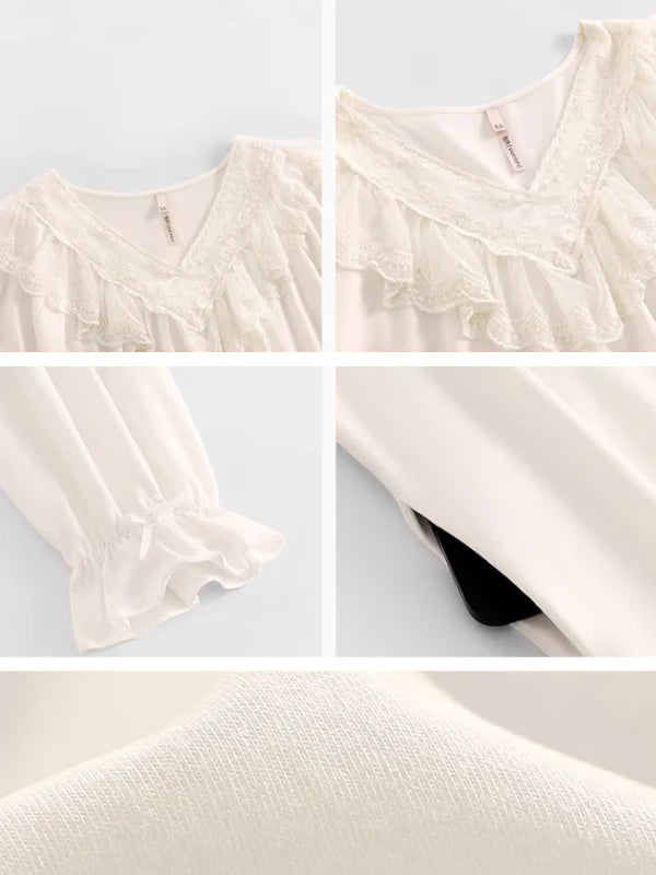 Modal Cotton Ivory Nightgown