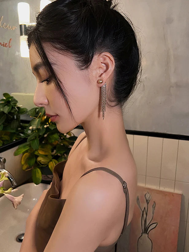 Elegant Pearl Princess Earrings