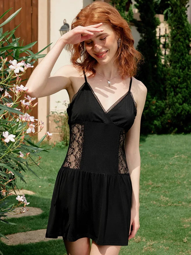 Isabella's Midnight Garden Nightdress