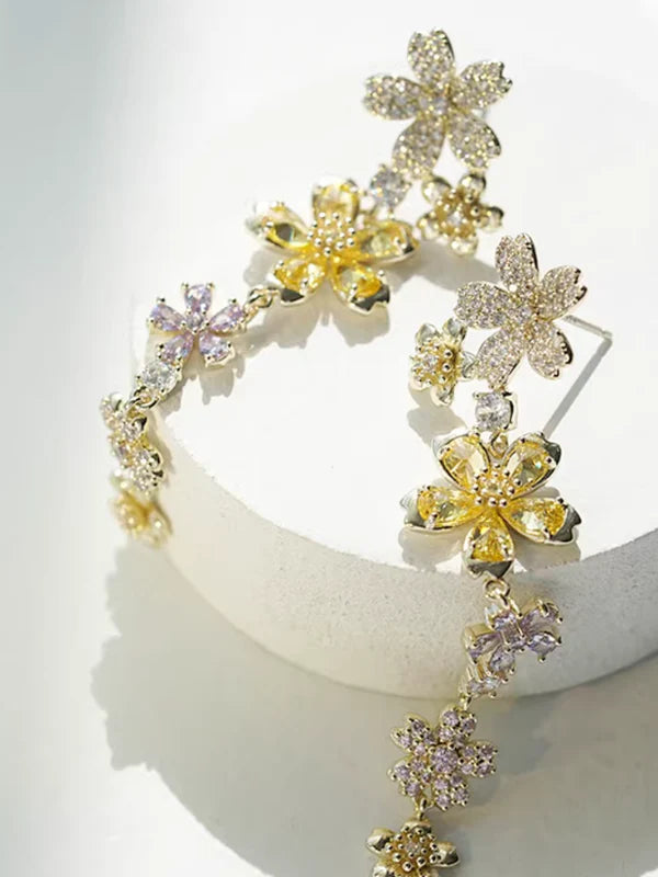 Splice Flower Earrings