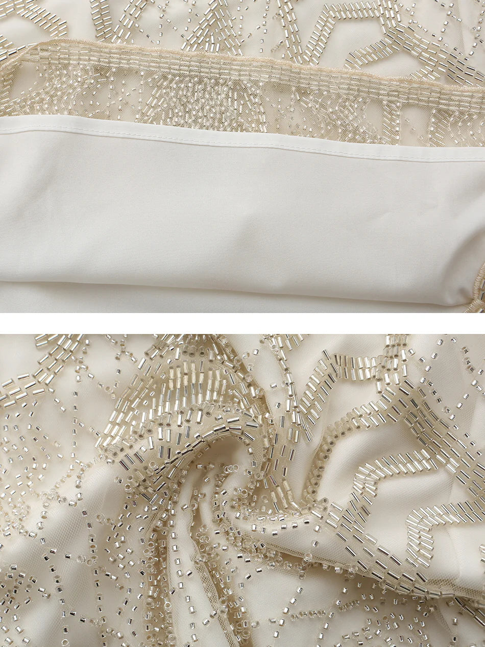 Emily's Vintage Beaded Elegance Top