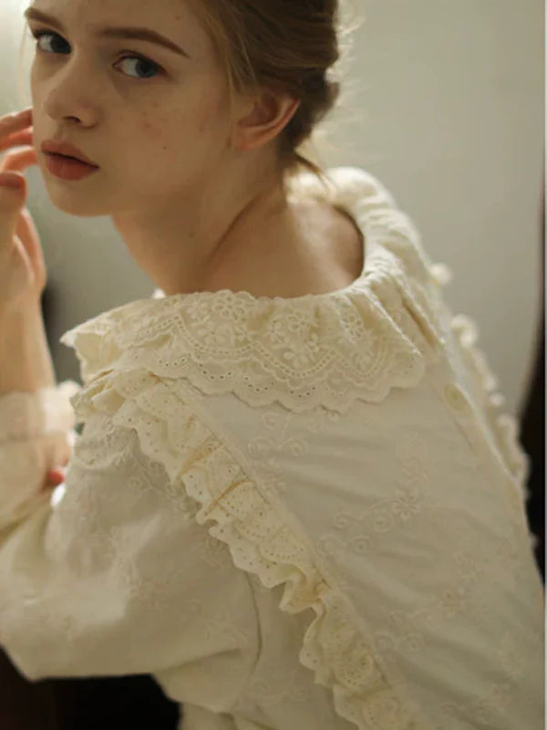 Sunlit Floral Lace Dress