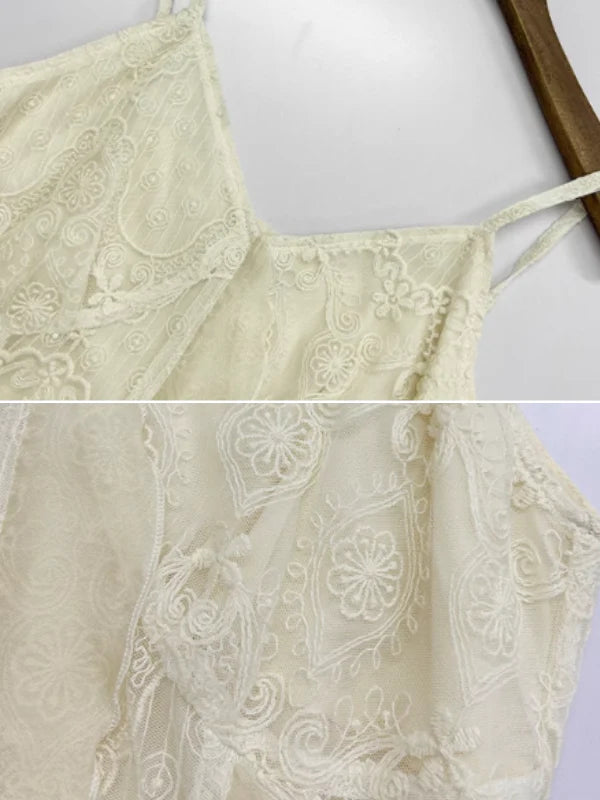 Ella's Ivory Whisper Dress