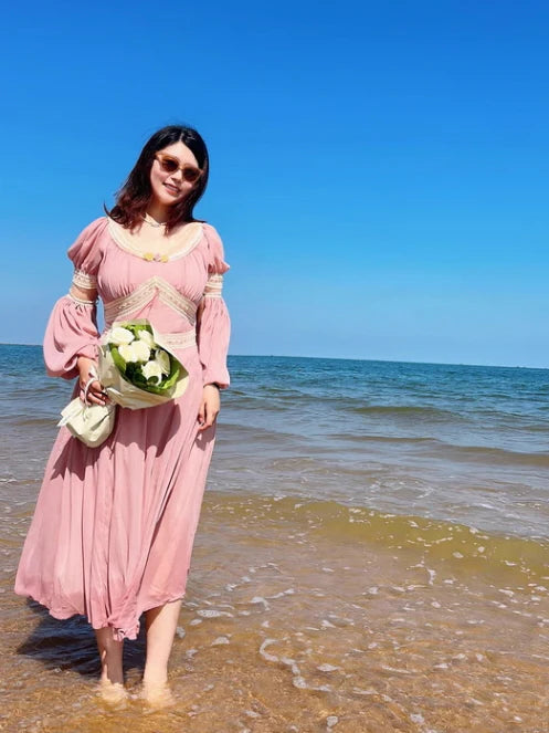 Rosewood Romance Vintage Lace Dress