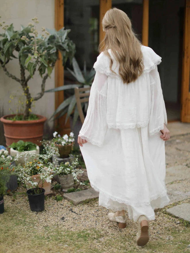 Linen Cloudlight Cottage Dress