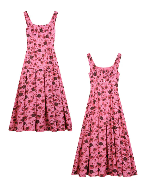 Dusty Rose Vintage Bloom Dress