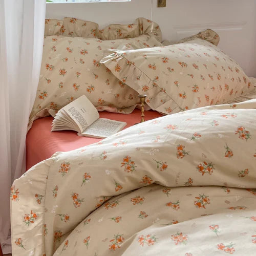Countryside Charm Floral Bedding Set