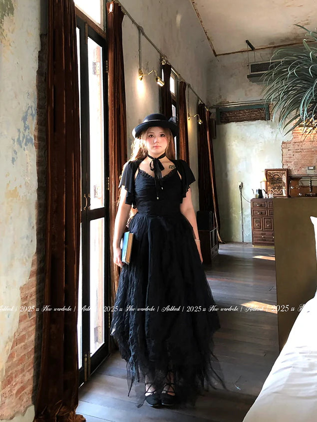 Midnight Tulle Waltz Dress