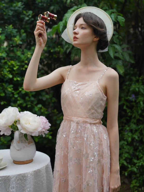 Blush Garden Glimmer Dress