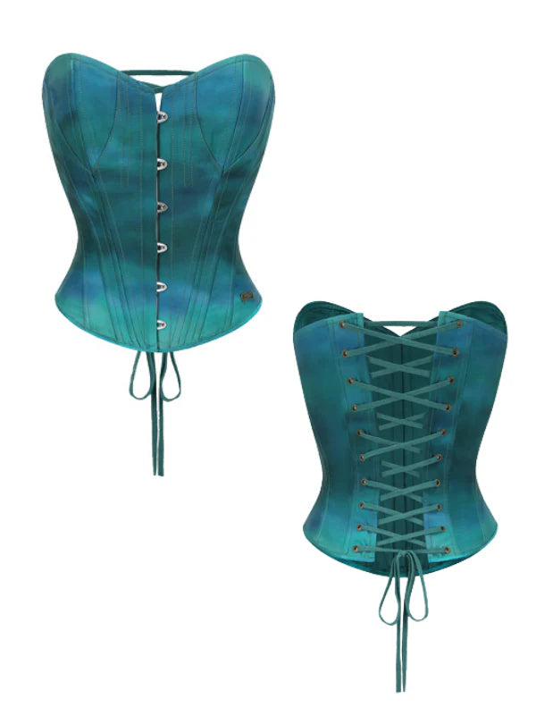Elegant Ocean Siren Corset & Skirt
