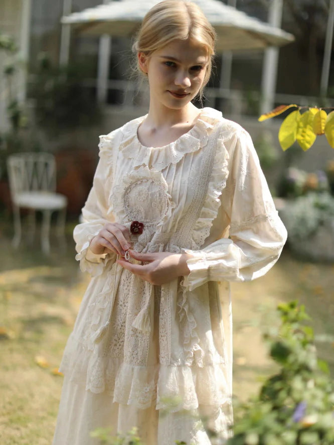 Whimsical Cotton Garden Dress