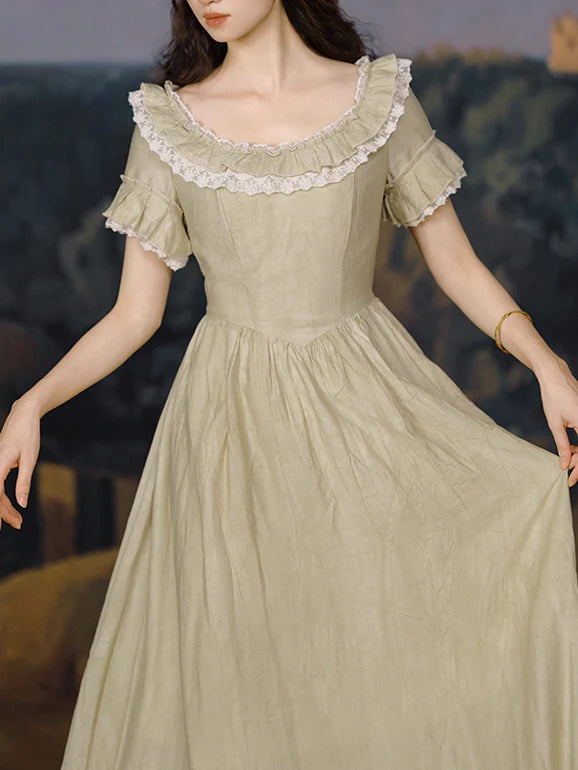 Ava's Mint Whisper Dress