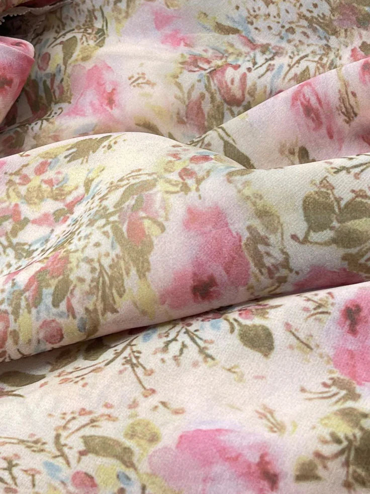 Blush Garden Lace Off-Shoulder Dress